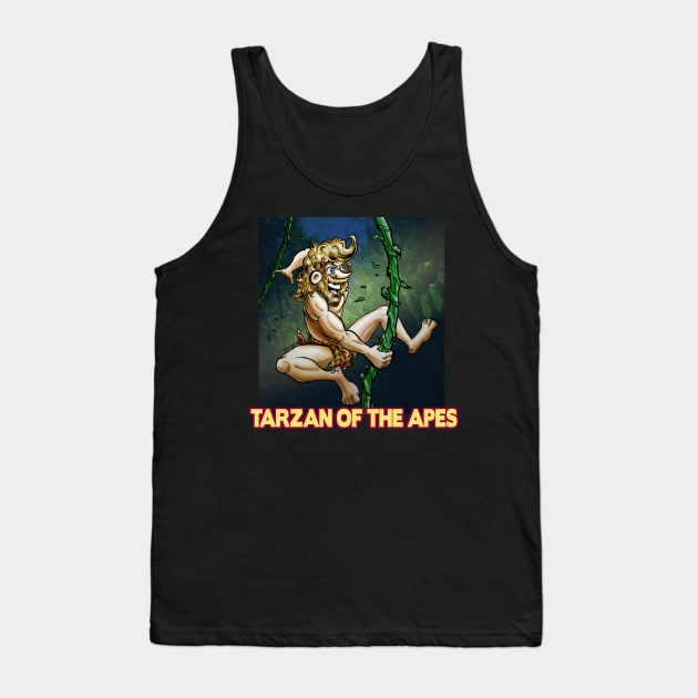 Tarzan of the Apes Tank Top by CIZDIBUJOS